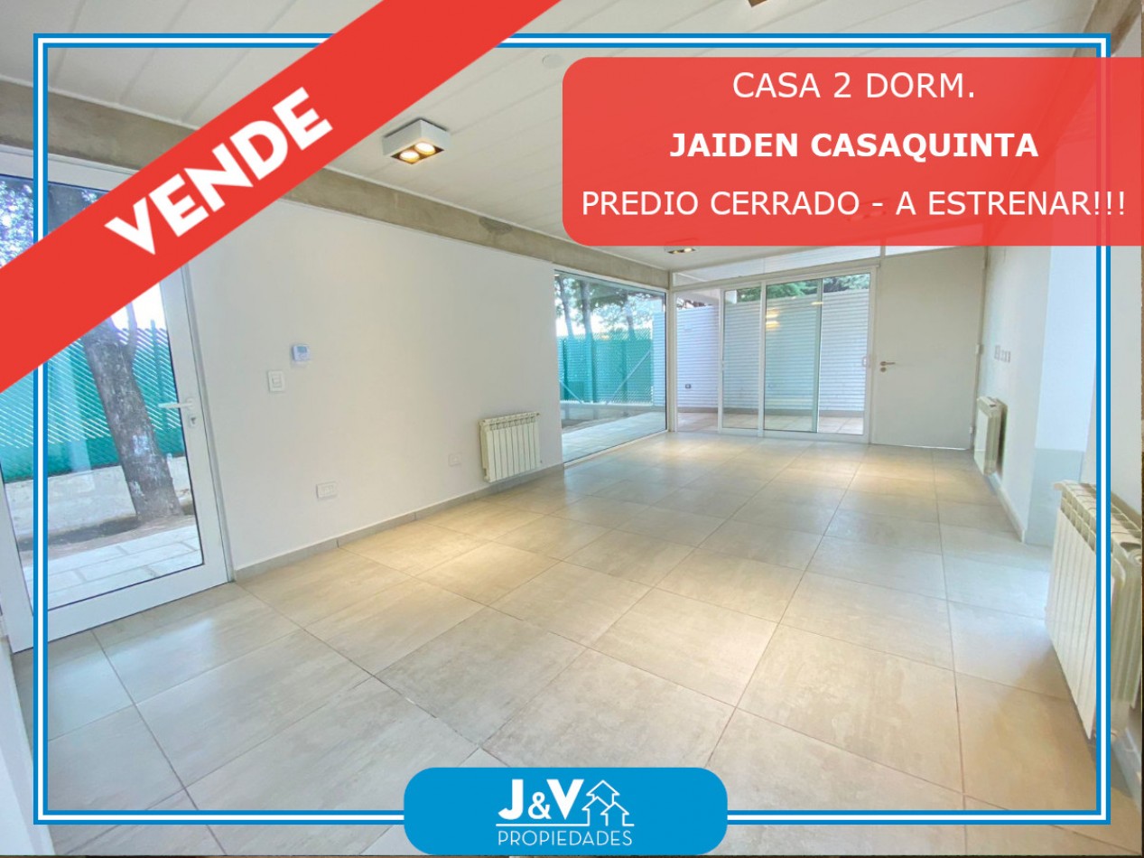 VENDO CASA DE 2 DORM. EN JAIDEN CASAQUINTA. QUINTA DE LOS NORES.