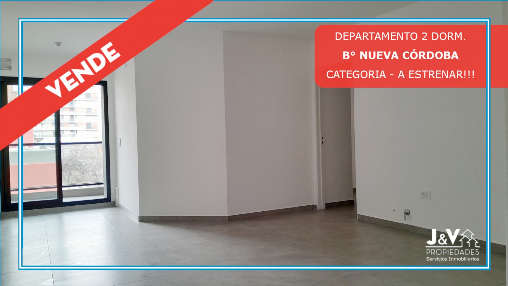 VENDO DEPARTAMENTOS 2 DORM B° NUEVA CORDOBA. A ESTERNAR!!!