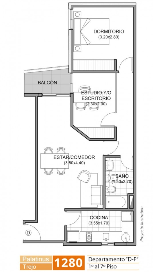 VENDO DEPARTAMENTO 1 DORM. Y MEDIO EN B° NUEVA CORDOBA. A ESTERNAR!!!