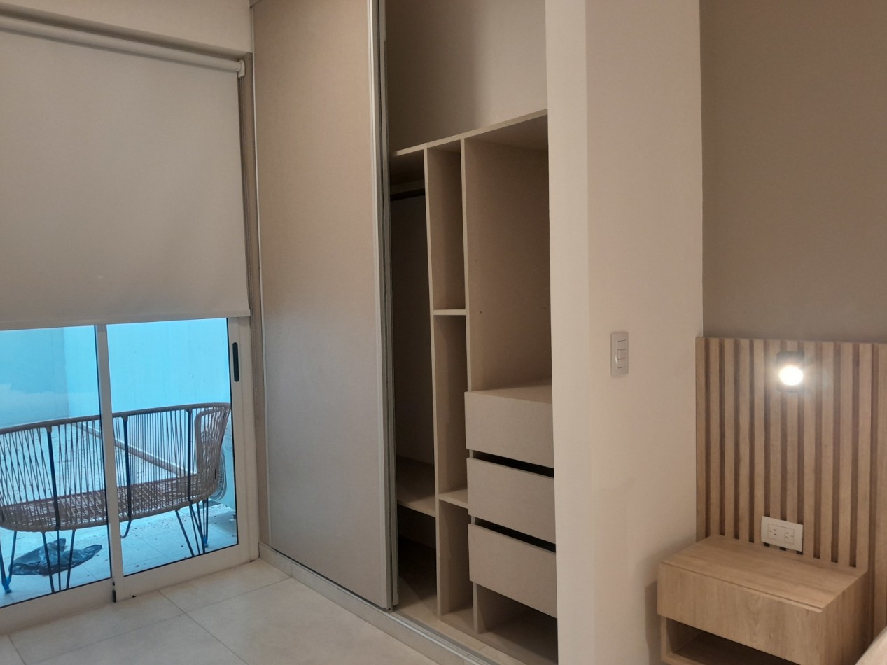 VENDO DEPARTAMENTO 2 DORM. A ESTRENAR EN PLANTA BAJA. B° NUEVA CORDOBA. TOTALMENTE AMOBLADO!!!