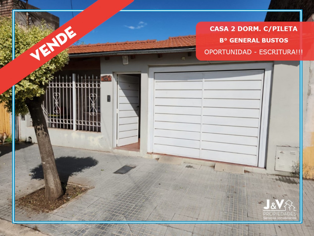 VENTA - CASA 2 DORMITORIOS CON PILETA Y QUINCHO
