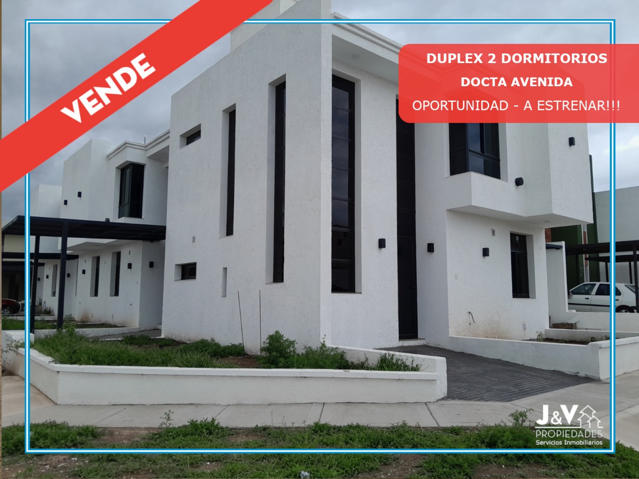 Vendo duplex de 2 dormitorios en Docta Avenida - A estrenar