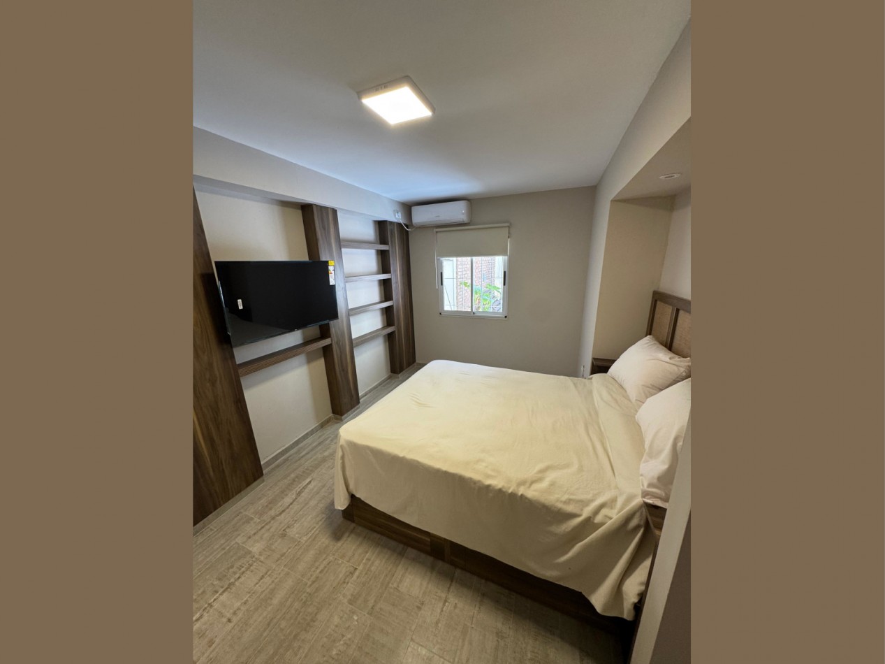 VENDO DEPTO 1 DORM. RESTAURADO Y EQUIPADO EN PB - B° NUEVA CORDOBA