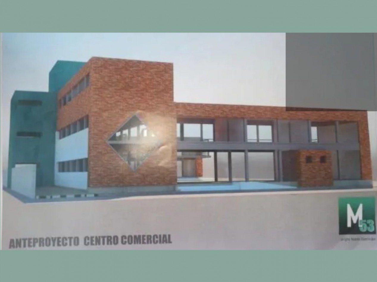 VENDO LOTE 1.757 M2 CON PROYECTO DE CENTRO COMERCIAL. RUTA E53.