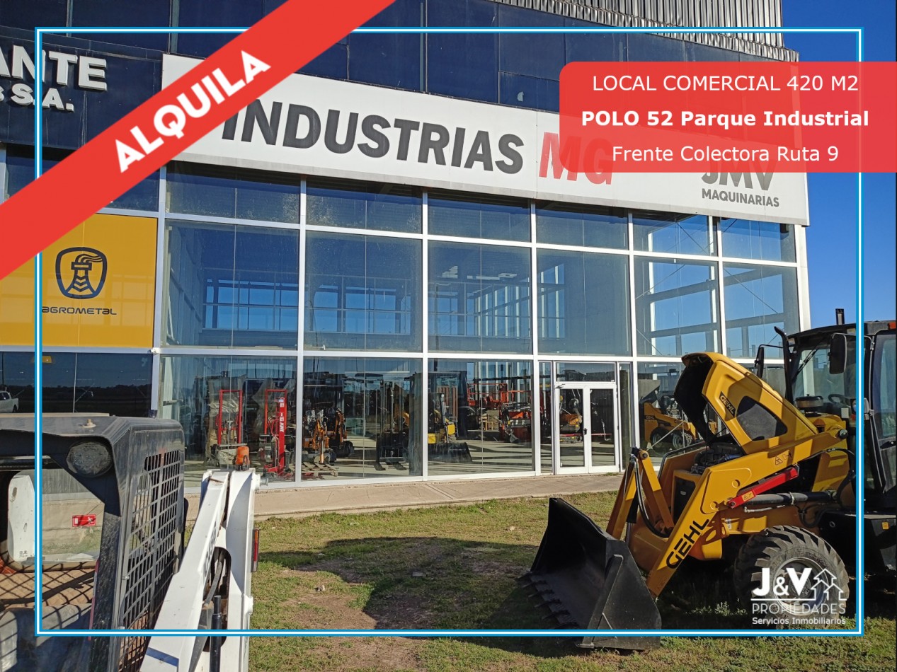 ALQUILER - LOCAL 420 M² FRENTE A RUTA 9 | POLO 52