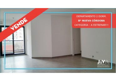 VENDO DEPARTAMENTOS 2 DORM B° NUEVA CORDOBA. A ESTERNAR!!!