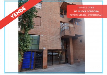 VENDO DEPTO 1 DORM. B° NUEVA CORDOBA. PROXIMO A CIUDAD UNIVERSITARIA.