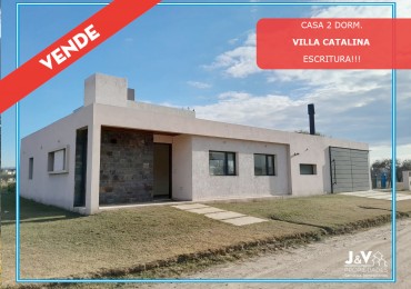 VENDO CASA 2 DORM. VILLA CATALINA. APTO CREDITO!!!