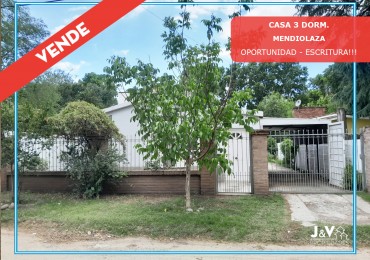 Vendo casa de 3 dormitorios en Mendiolaza