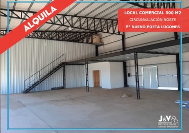 ALQUILO LOCALES COMERCIALES A ESTRENAR SOBRE AV. CIRCUNVALACION NORTE