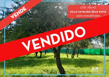VENDO LOTE 700 m² - BELA VISTA/VILLA CATALINA