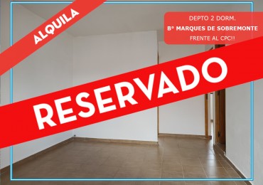 ALQUILO DEPARTAMENTO 2 DORM. FRENTE AL CPC MONSEÑOR PABLO CABRERA